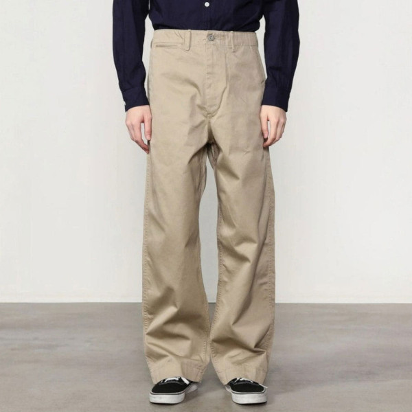 비샵 버즈릭슨 별주 코튼 밀리터리 치노 1942 모델 남성 팬츠 카키 RG9971