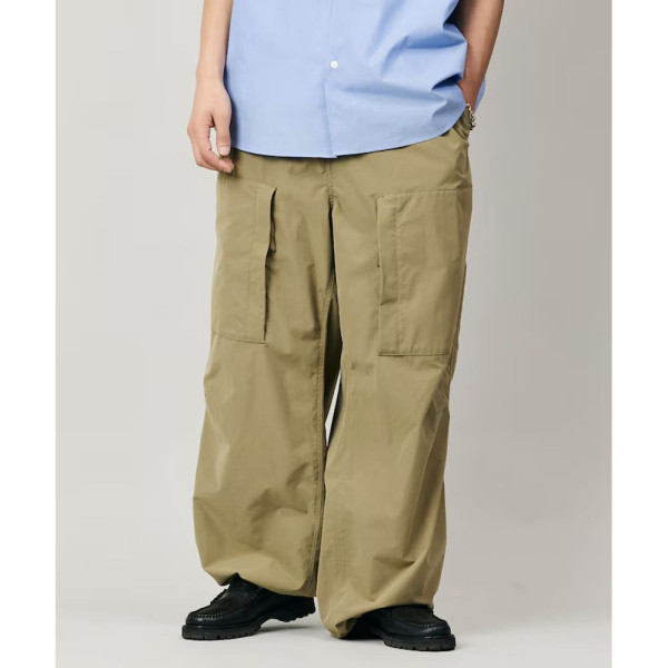 프릭스스토어 퀵 드라이 패브릭 와이드 실루엣 폴리립크로스 밀리터리 헬리콥터 바지 4컬러 1243248900605