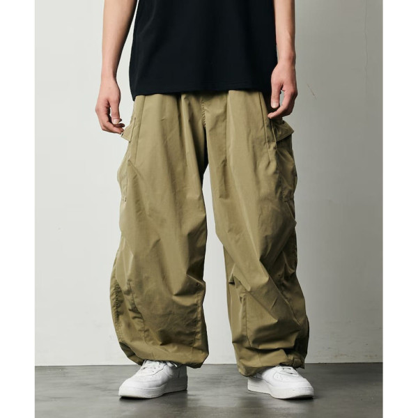 프릭스스토어 퀵 드라이 패브릭 와이드 실루엣 폴리립크로스 카고 팬츠 4컬러 1243248900604