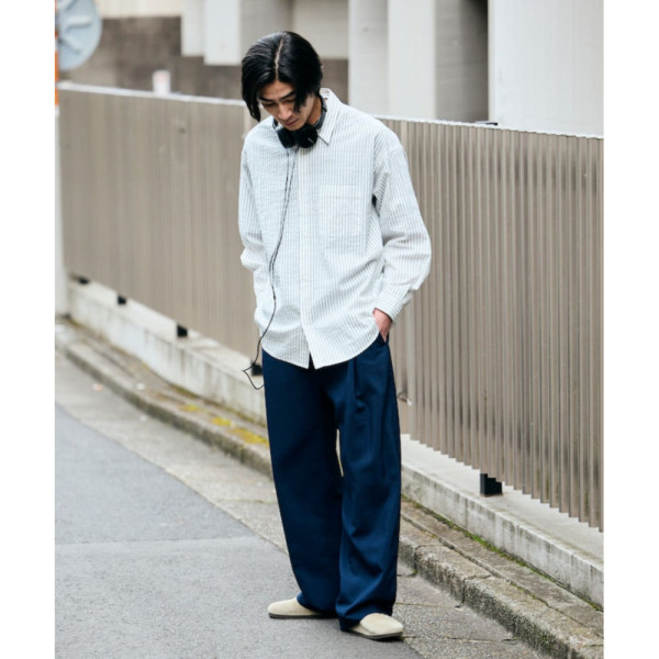 프릭스스토어 에어라이드 와이드 실루엣 포켓터블 턱 슬랙스 팬츠 4컬러 1243248900602