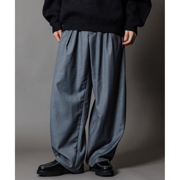 프릭스스토어 와이드 실루엣 배럴 레그 슬랙스 팬츠 4컬러 1243248900593