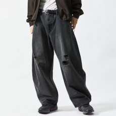 프릭스스토어 와이드 실루엣 커브 데미지 가공 데님 팬츠 4컬러 1043248901194