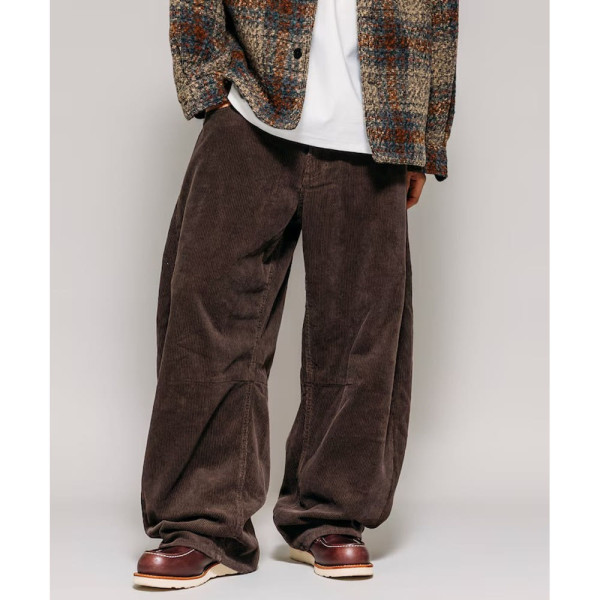 프릭스스토어 와이드 실루엣 원워시 커브 코듀로이팬츠 4컬러 1043248901205