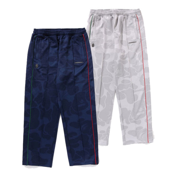 베이프 X 파가니 솔리드 카모 로고 릴랙스 핏 트랙 팬츠 2컬러 1L23152903