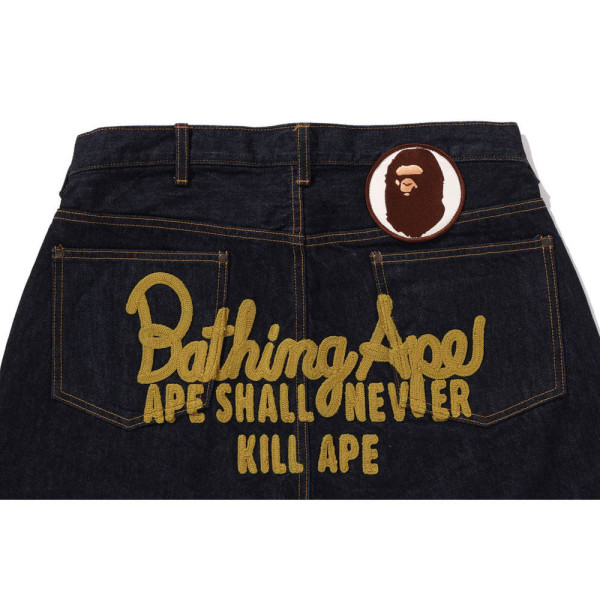 베이프 1997 타입 01 챔피언 데님 팬츠 인디고 1L70150001