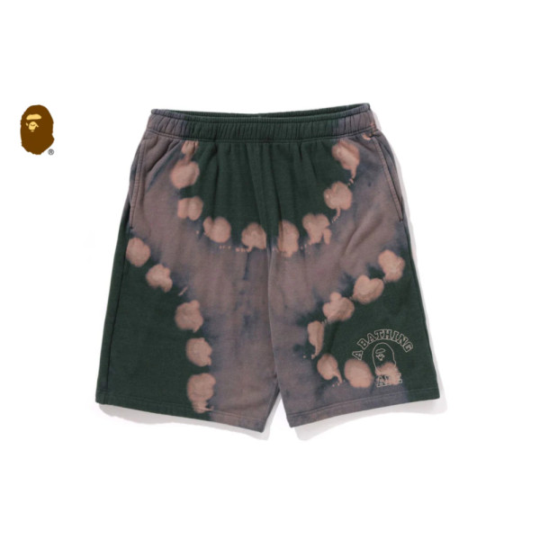 베이프 핸드 다이 릴렉스핏 스웻쇼츠 3컬러 1L30153005