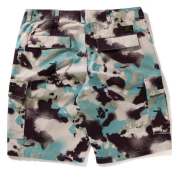 베이프 맵 카모 레귤러핏 카고 반바지 2컬러 1L30153003