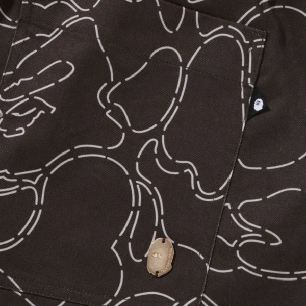 베이프 카모 스포티 반바지 2컬러 7L30153305