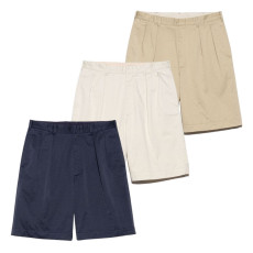 나나미카 더블 플릿 치노 반바지 3컬러 S25SD108
