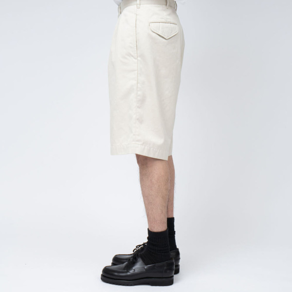 나나미카 더블 플릿 치노 반바지 3컬러 S25SD108