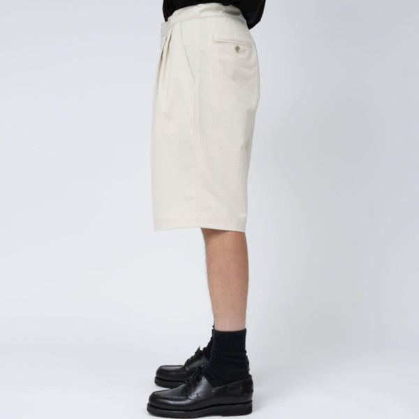 나나미카 알파드라이 더블 플리츠 반바지 3컬러 S25SD052