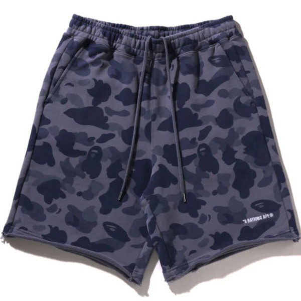 베이프 1ST 카모 해비 워시드 릴렉스핏 스웻 숏 팬츠 3컬러 1L30153323