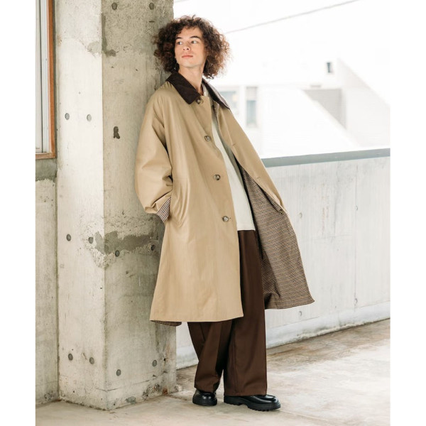 프릭스스토어 빅실루엣 리버시블 코듀로이 스텐카라 코트 4컬러 1252248900232