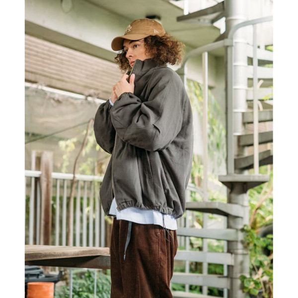 프릭스스토어 오버핏 스탠드카라 덕 블루종 퀼팅 안면 4컬러 1251248900734