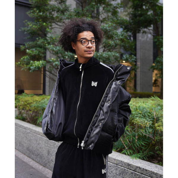 니들스 LHP 익스클루시브 트랙자켓 C/PE 벨루어 블랙 7846152282