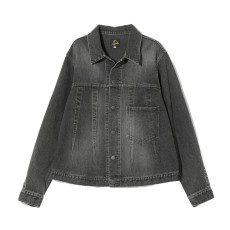 니들스 다트 진 재킷 12OZ 데님 블랙 SX199B