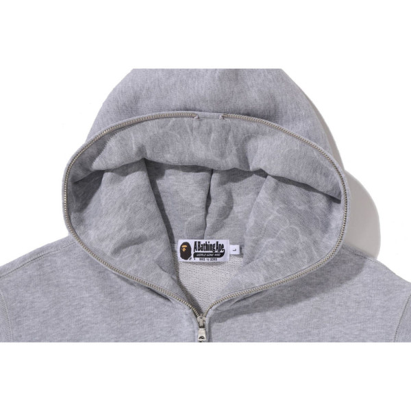 베이프 원 포인트 레귤러 핏 풀집업 후드 4컬러 1M30115313