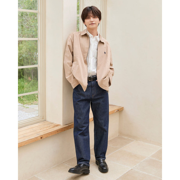 U.S. POLO ASSN. 유에스폴로에센 더블 호스맨 자수 드리즐러 자켓 3컬러 PLM53833OF