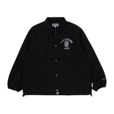 베이프 고어 텍스 윈드 스토퍼 칼리지 코치 자켓 2L 블랙 1L70140002