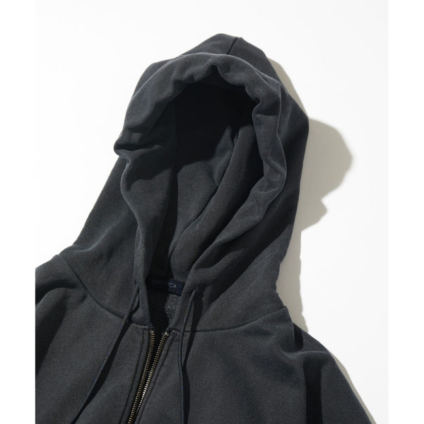 프릭스스토어 노티카 피그먼트 워싱 히든 로고 스웨트 더블 지퍼 후드집업 3컬러 1024207500018