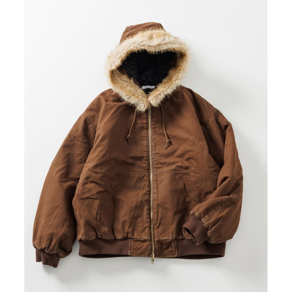 프릭스스토어 페이크퍼 후드 집업 블루종 3컬러 1053248900601