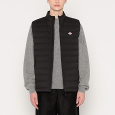 단톤 남성용 울 라이크 폴리에스터 미들 다운 컬러 베스트 2컬러 DNB252M101-0015