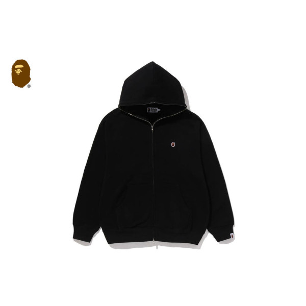 베이프 후드집업 원포인트 풀집 5컬러 1L80115311