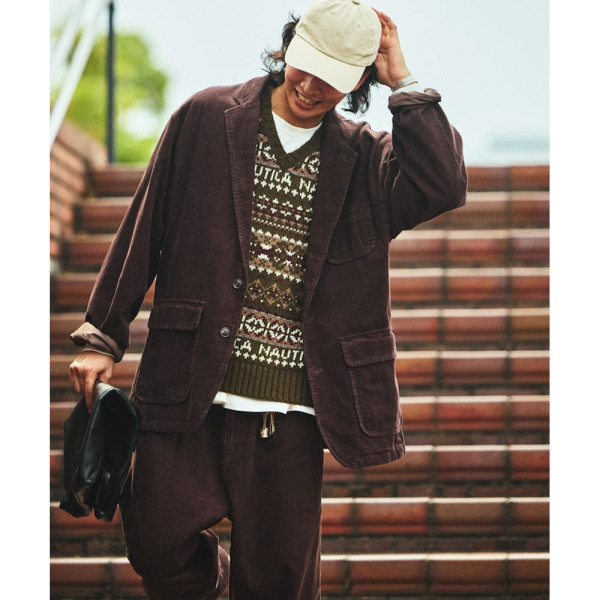 노티카 빈티지 라이크 코듀로이 싱글 자켓 3컬러 1043207500411 1051207500176