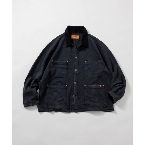 프릭스스토어 별주 UNIVERSAL OVERALL 코듀로이 배색 카라 스웨트 자켓 2컬러 1051293700011