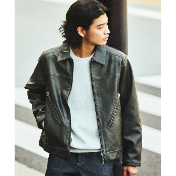 프릭스스토어 레자 지퍼 라이더 재킷 3컬러 1051248901939