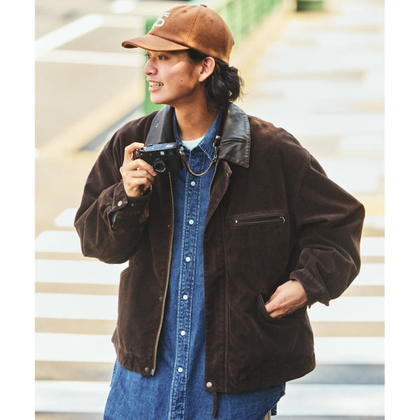 프릭스스토어 레더 레드 스웨이드 워크 자켓 3컬러 1051248901939