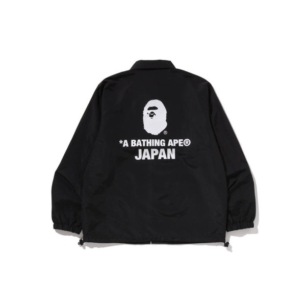 베이프 컬리지 원 포인트 코치 자켓 블랙 1L72140001