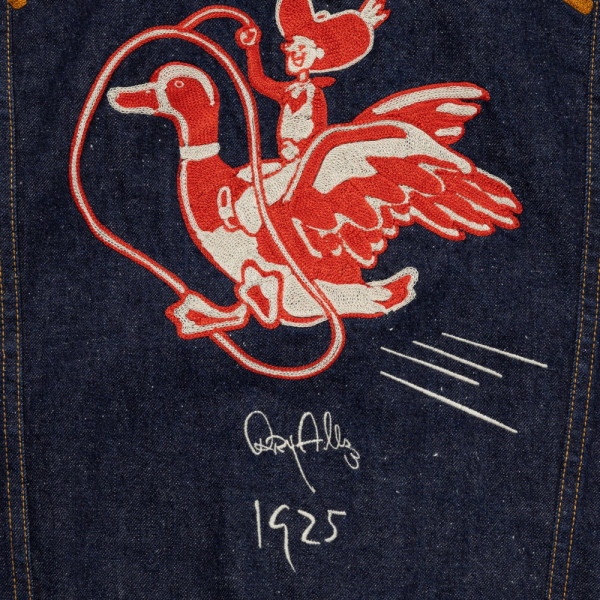 휴먼메이드 집업 데님 워크 자켓 인디고 HM30JK005