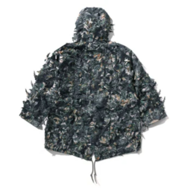 베이프 트리 엣지 카모 레이저 컷 M51 자켓 브라운 1L80140303