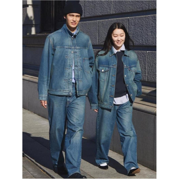 리바이스 일본 리미티드 타입 I 트러커 데님 자켓 네이비 003ZU0000-003-u NW2341