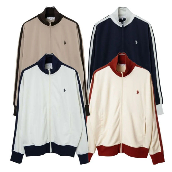 U.S. POLO ASSN. 유에스폴로에센 별주 라인 트랙 자켓 저지 4컬러 81005962 MC24SP01-L0001