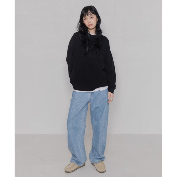 프릭스스토어 X 로손 릴렉스 핏 이지 워쉬 니트 2컬러 1230403600002