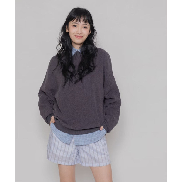 프릭스스토어 X 로손 릴렉스 핏 이지 워쉬 니트 2컬러 1230403600002