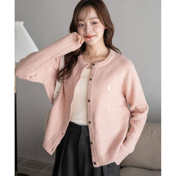 U.S. POLO ASSN. 유에스폴로에센 극세 기모 가디건 4컬러 MC25AU09-L0009