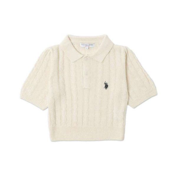U.S. POLO ASSN. 유에스폴로에센 별주 케이블 니트 폴로 3컬러 91617253 MC25SS02-L0002