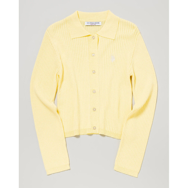 U.S. POLO ASSN. 유에스폴로에센 폴로 니트 가디건 더블홀스맨 자수 4컬러 PLL51417