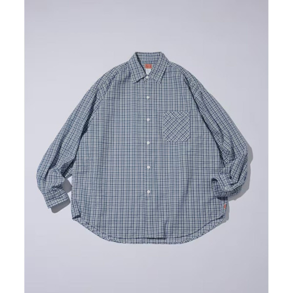 프릭스스토어 힌슨 별주 시아사커 레귤러카라 롱슬리브 체크 셔츠 3컬러 1001233600042