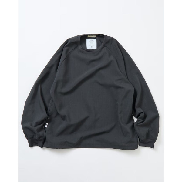 프릭스스토어 에어라이드 릴랙스핏 라글란 롱슬리브 풀오버 티셔츠 포켓터블 4컬러 1223248901270