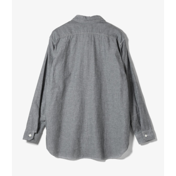 엔지니어드 가먼츠 워크셔츠 코튼 챔브레이 그레이 SW025