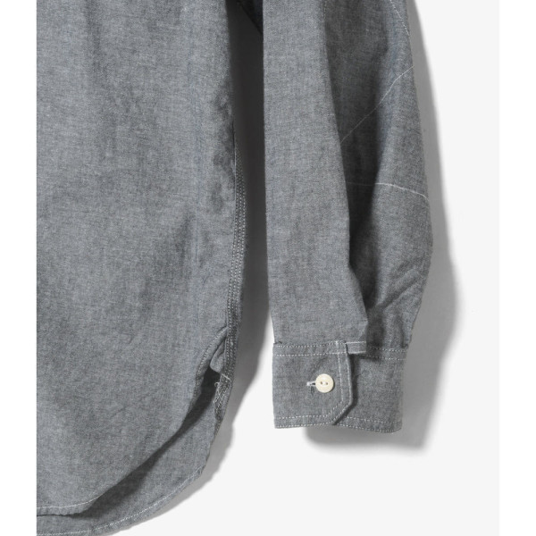 엔지니어드 가먼츠 워크셔츠 코튼 챔브레이 그레이 SW025
