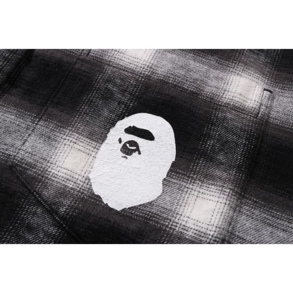 베이프 블록 체크 릴랙스 핏 셔츠 3컬러 1L70131005