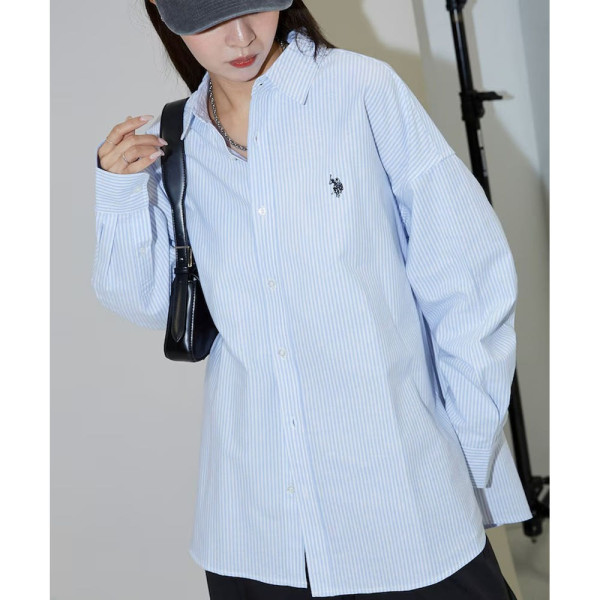 U.S. POLOASSN. 유에스폴로에센 별주 레귤러 컬러 옥스포드 셔츠 4컬러 3151291600012