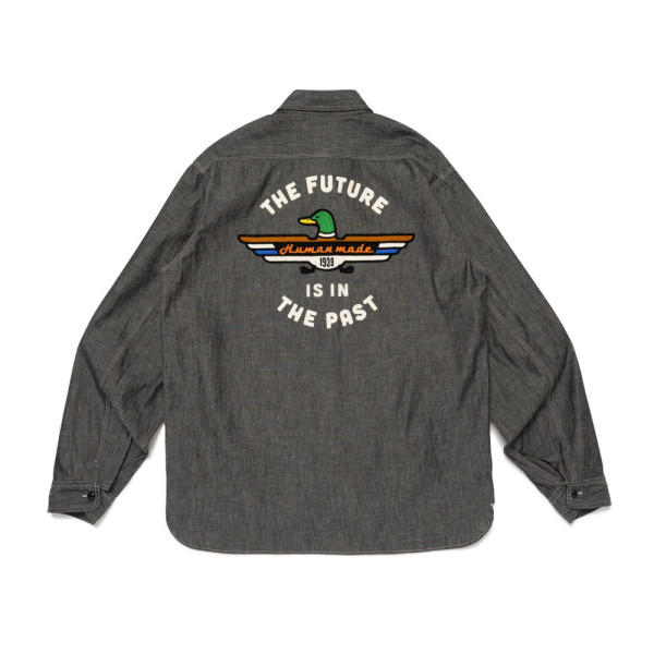 휴먼메이드 샴브레이 셔츠 2컬러 HM30SH003