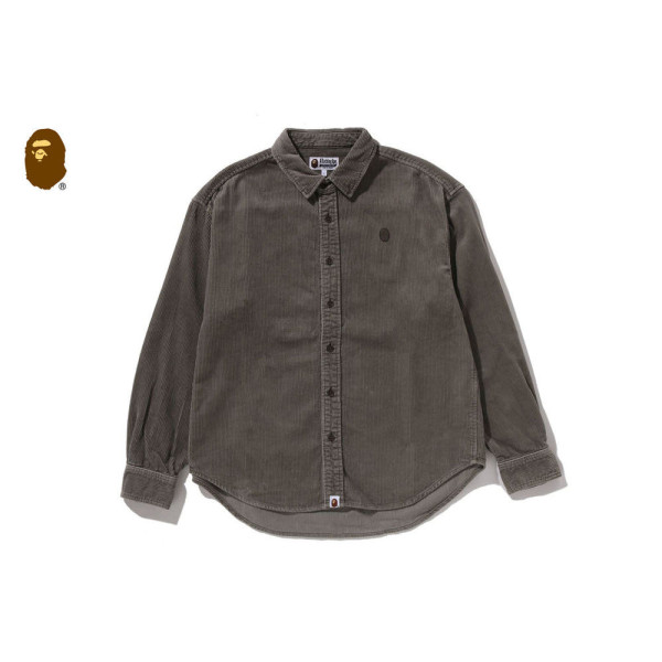 베이프 원포인트 헤비 웨스트 코듀로이 롱슬리브 셔츠 3컬러 1L80131306