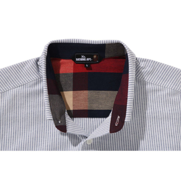 베이프 얀 다이 스트라이프 옥스포드 셔츠 2컬러 7L70131311